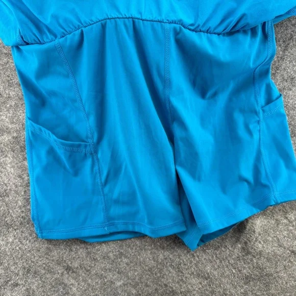 Mono b Pace Rival Skirt Women Large Blue Athletic Tennis Golf Skort - Picture 5 of 13